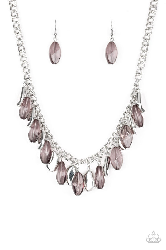 Fringe Fabulous Silver Necklace Paparazzi N0100