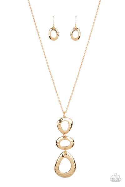 Gallery Artisan Gold Necklace Paparazzi N0237