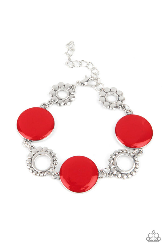 Garden Regalia Red Bracelet Paparazzi B0338