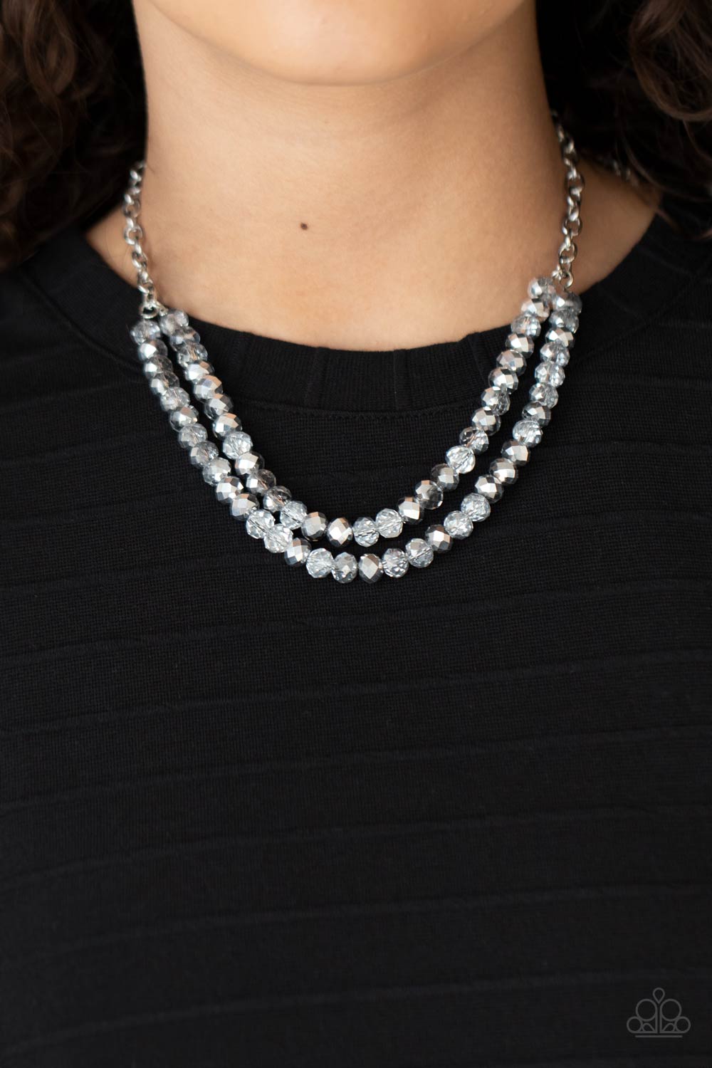 May The Fierce Be With You Silver Necklace Paparazzi N0302