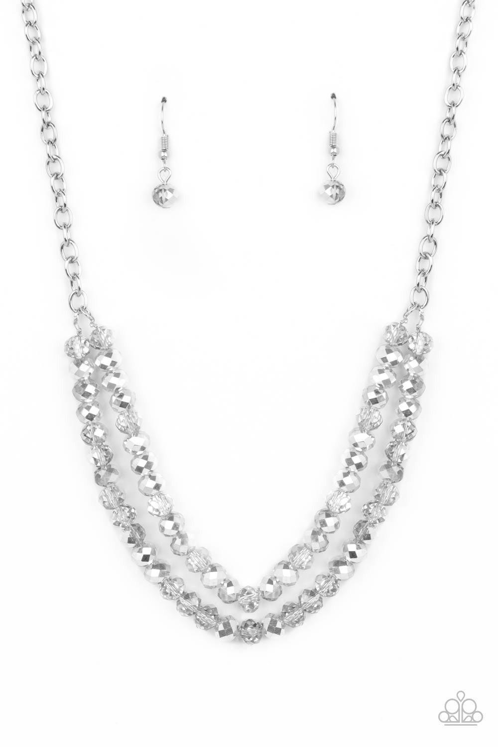 May The Fierce Be With You Silver Necklace Paparazzi N0302