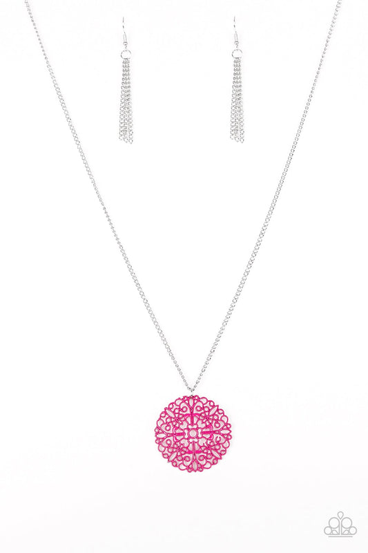 Midsummer Musical Pink Necklace Paparazzi N0023