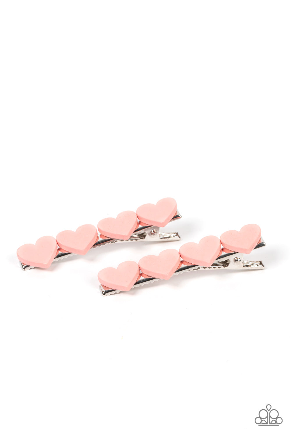 Sending You Love - Pink Single Hair Clip Paparazzi