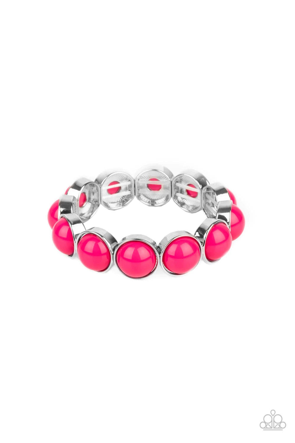 Pop,Drop, And Roll Pink Bracelet Paparazzi   B0171