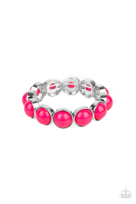 Pop,Drop, And Roll Pink Bracelet Paparazzi   B0171