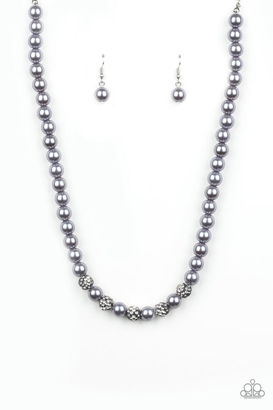 Posh Boss Silver Necklace Paparazzi N0270