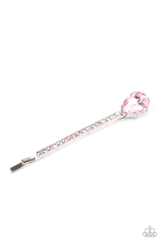 Princess Precision Pink Hair Clip Paparazzi H0020