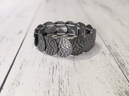 Radioactive Reflections - Black Stretch Bracelet Exclusive Paparazzi B0764