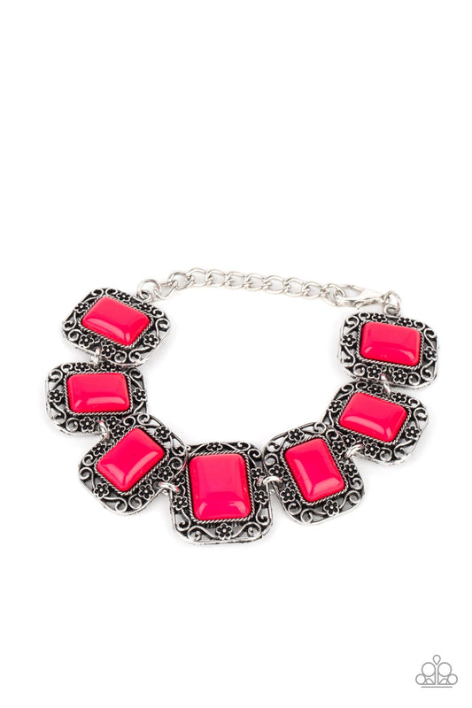Retro Rodeo Pink Bracelet Paparazzi B0309