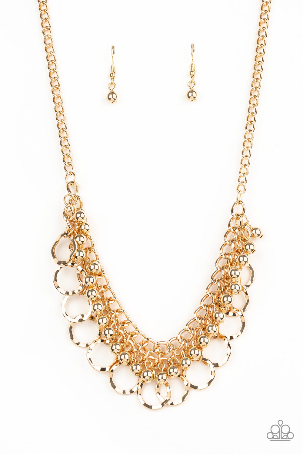 Ring Leader Radiance Gold Necklace Paparazzi N0186