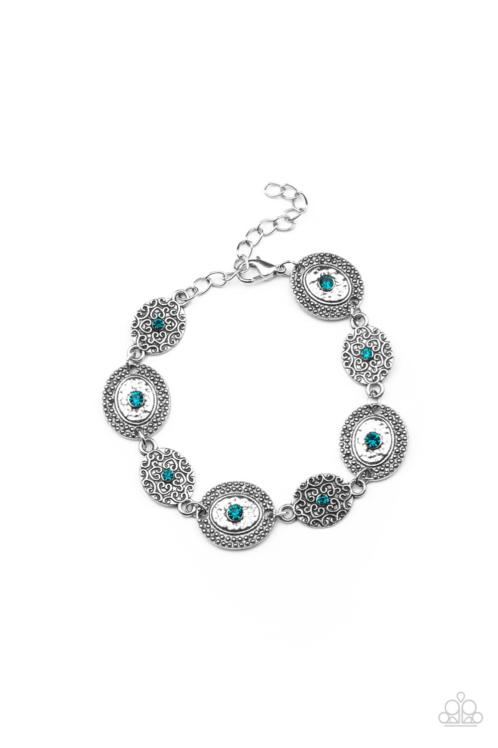 Secret Garden Glamour Blue Bracelet Paparazzi B0143