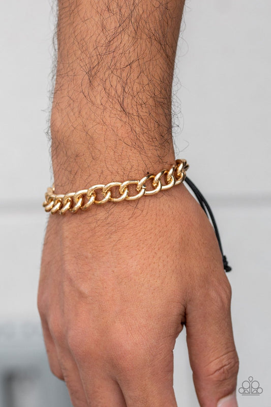Sideline Gold  Urban Bracelet Paparazzi B0016