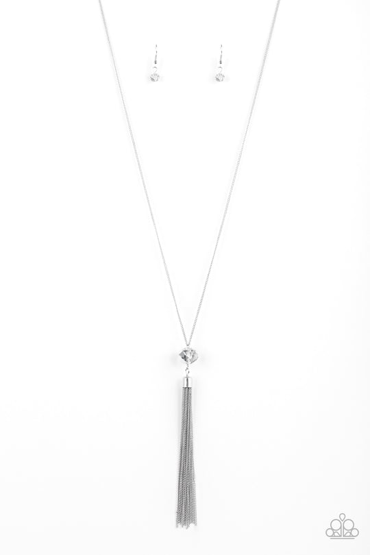Socialite Of The Season Silver Necklace Paparazzi N0507