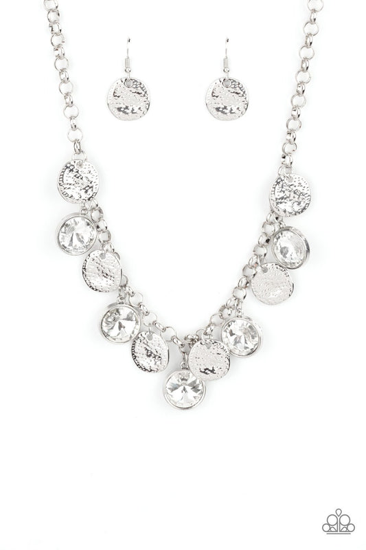 Spot On Sparkle White Necklace N0318 Fall 2021