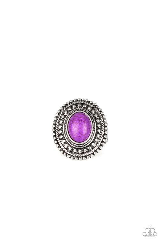 Terra Terrain Purple Ring Paparazzi R0030
