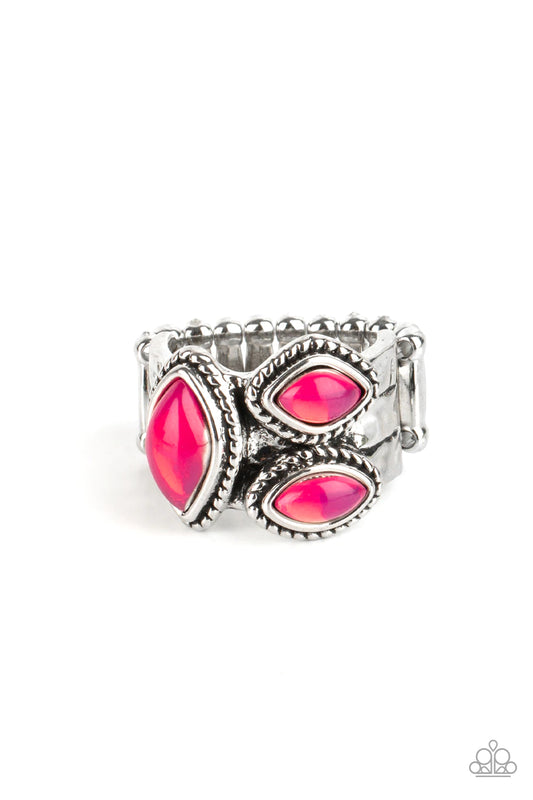 The Charisma Collector Pink Ring Paparazzi R0293