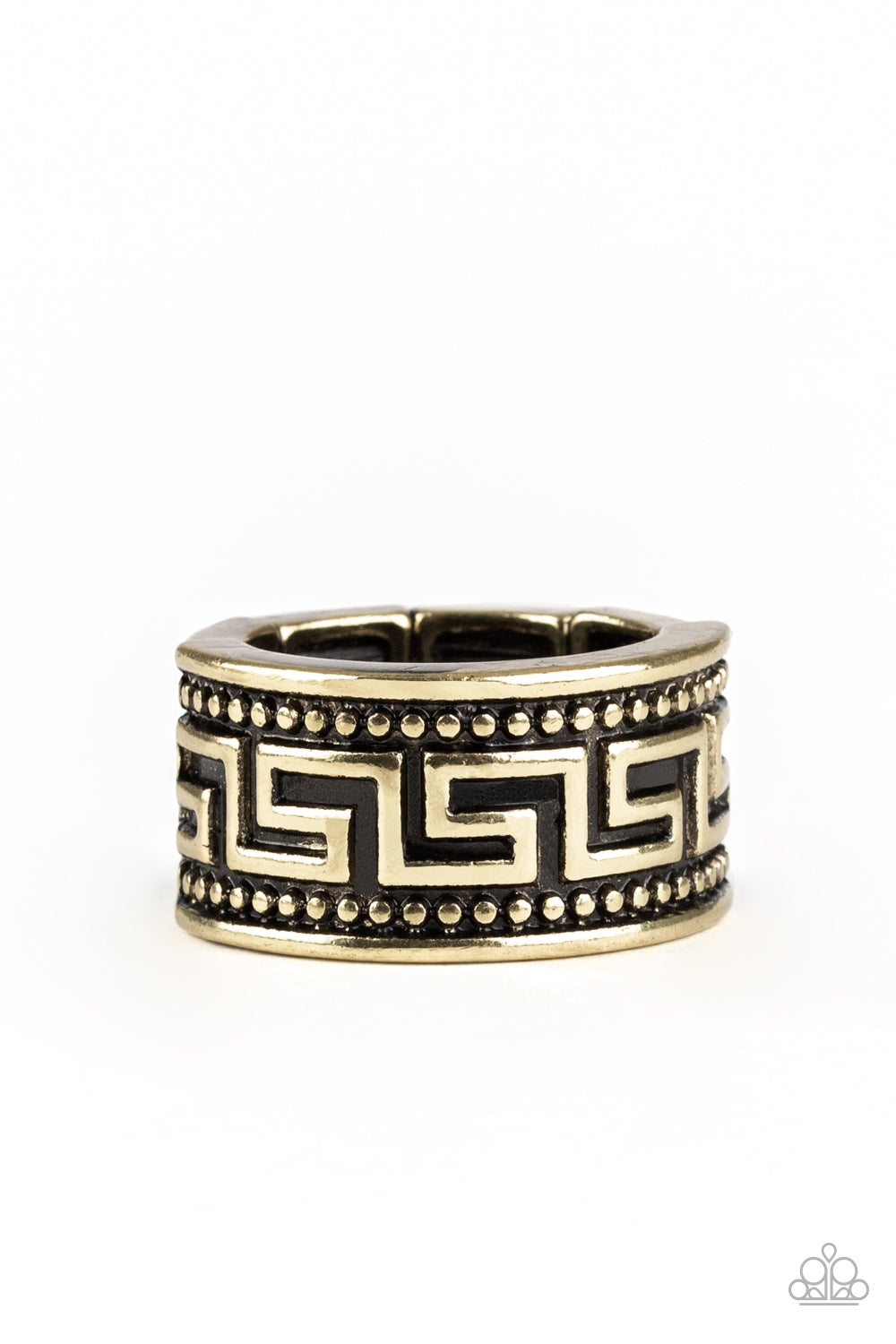 Tycoon Tribe Brass Ring Paparazzi R0205