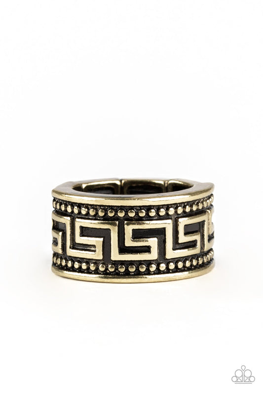 Tycoon Tribe Brass Ring Paparazzi R0205