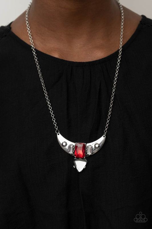 You The Talisman! Red Necklace Paparazzi N0569