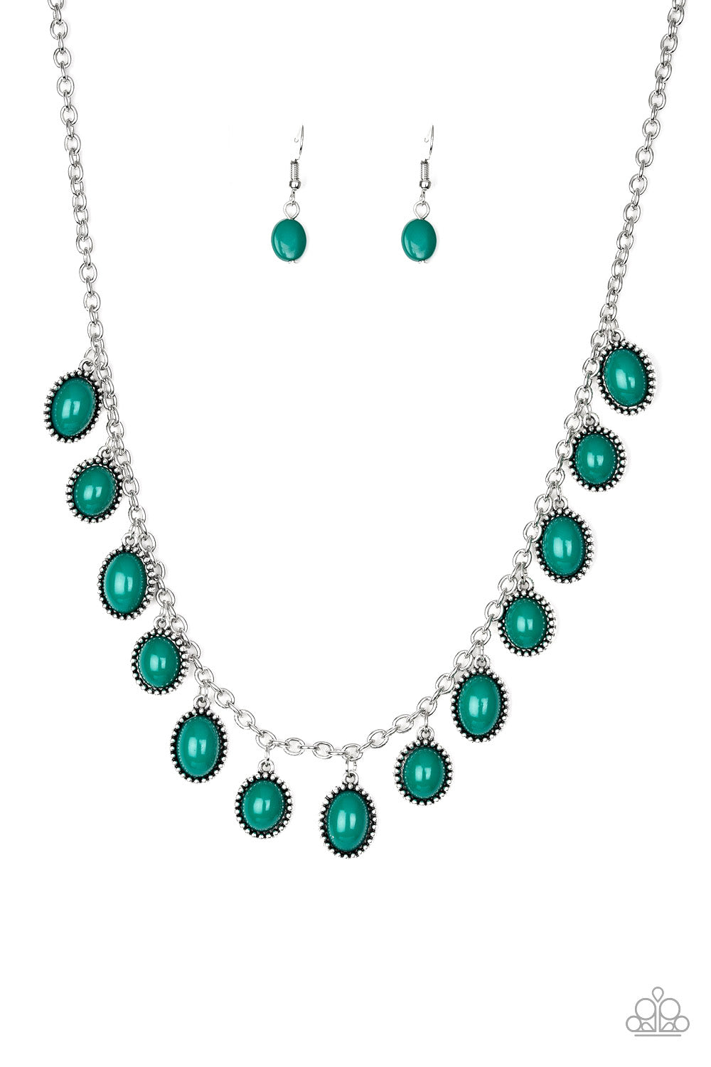 Make Some ROAM! - Green Necklace Paparazzi N0432